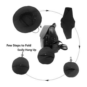 Chapeaux seau réglables pour l'été avec étiquettes personnalisées brodées de logo personnalisé et tissu en coton pour l'extérieur - Product Image 5