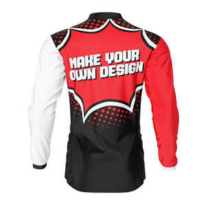 Nouveau maillot de motocross design personnalisé manches longues séchage rapide vêtements de moto et de course automobile du Pakistan nouveau maillot de motocross - Product Image 2