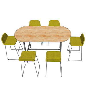 Minister Standing Conference <b>Table</b> 180x80x105cm Minimalist Office Furniture A-<b>Shaped</b> Legs Slean HBSL036 System Made Rubber Wood - Product Image 3