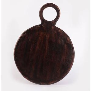 Plateau en métal en forme de feuille avec un design de qualité supérieure Matériau de haute qualité Nouveau plateau de service en métal vieilli de qualité supérieure 3x12x1 pouces - Product Image 5