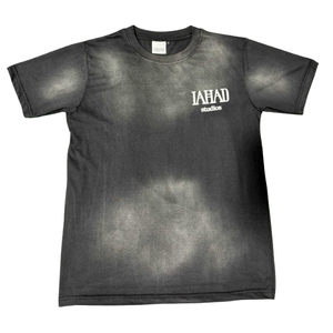 Custom Oversized Acid Washed <b>T</b> <b>Shirt</b> for <b>Men</b> 230GSM Heavyweight Cotton Vintage Fit Streetwear Logo Printing <b>Long</b> <b>Length</b> Knitted - Product Image 1