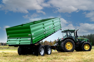 Remolque Agrícola Mini de 5 Toneladas, Eje Único, para Tractor, Volquete Hidráulico, Precio de Fábrica, Venta Caliente, Nuevo, Usado en Construcción - Product Image 2