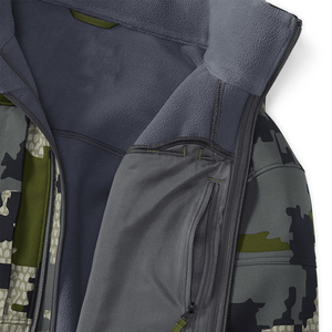 แจ็กเก็ตกันลมให้ความอบอุ่นสำหรับผู้ชายแจ็คเก็ตบอมเบอร์ลายพรางยุทธวิธี - Product Image 5