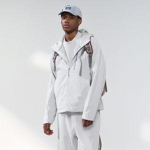 Chaqueta cortavientos unisex ligera, impermeable, transpirable, diseño softshell para correr al aire libre, para uso diario activo en todas las estaciones. - Product Image 5