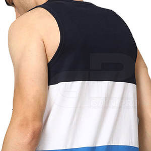 Vente en gros Débardeurs sans manches OEM pour hommes pour la musculation, l'entraînement physique et le style Streetwear - Product Image 4