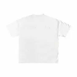 T-shirts Oversize Homme en Coton/Fibre de Bambou 180 GSM Jersey Col Rond Imprimé en Relief Personnalisé Respirant Teint en Pièce - Product Image 4