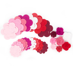 San valentino fiori <span class=keywords><strong>di</strong></span> feltro fiori <span class=keywords><strong>di</strong></span> feltro Kit <span class=keywords><strong>di</strong></span> <span class=keywords><strong>lana</strong></span> misto fiori <span class=keywords><strong>di</strong></span> feltro - Product Image 6