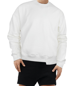 2023 Cơ Bắp Tập Thể Dục Thể Thao Áo Len Người Đàn Ông Của Mùa Thu Lỏng Phù Hợp Với Lớn Giản Dị Chạy Đào Tạo Crew Cổ Áo Thun Áo OEM - Product Image 2