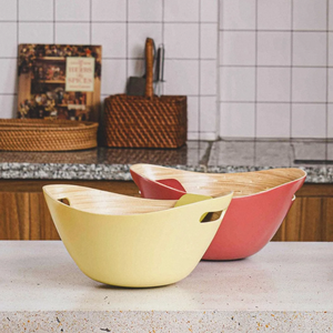 Cuencos de bambú Hilados de gran venta 2025, utensilios de cocina ecológicos de Vietnam para servir fiestas, restaurantes familiares para perros - Product Image 6