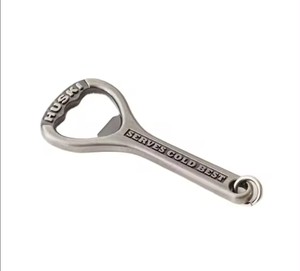 Barres et magasins de bière de tendance supérieurs faits à la main durables bouteille Opining bouteille vis outils de table ouvre-couvercle couleur argent poli - Product Image 1