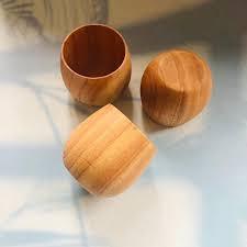 Taza de madera a precio barato Taza de madera maciza natural de alta calidad para beber - Product Image 4