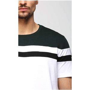 T-shirt Homme en Polyester/Coton de Haute Qualité, Respirant, avec Logo Frontal Personnalisé, Motif Design, Vêtement en Jersey, Col Rond, Manches Courtes 2026 - Product Image 2