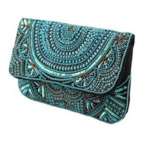 Nouveaux sacs à main pour femmes en coton classique de luxe avec des couleurs mélangées et des perles brodées, sacs à main pour femmes pour un usage quotidien - Product Image 1