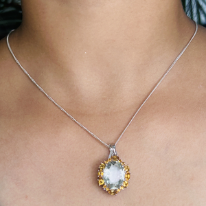 Puro sólido 925 plata esterlina genuino Multi piedra preciosa declaración colgante artículos a granel al por mayor lotes proveedor de joyería hecha a mano - Product Image 5