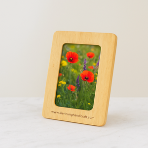 Cadre photo en bois naturel-Cadre photo décoratif fait à la main pour cadeau ou maison - Product Image 6