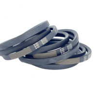 Courroie trapézoïdale classique D187 gainée de caoutchouc pour transmission de puissance, vente en gros d'usine, pour machines industrielles, personnalisation OEM