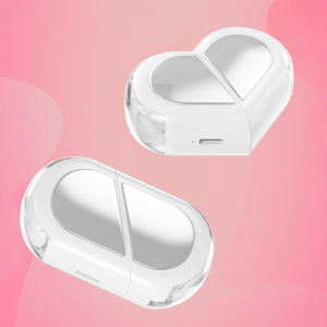 HOME Digitalome EP-109 Wireless In-Ear for Bluetooth Earbuds with <b>Microphone</b> White Black Travel for Mobile Phone Users - Product Image 2