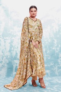 ชุดคลุม Anarkali จากดีไซเนอร์ชุดปาร์ตี้งานแต่งงานสไตล์ปากีสถานจากปากีสถาน - Product Image 6