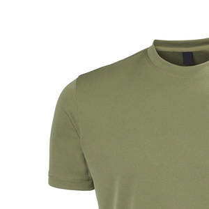 Vente en gros de t-shirts décontractés de haute qualité pour hommes de couleur unie/col rond à séchage rapide concevez vos propres t-shirts décontractés - Product Image 3