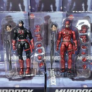 ฟิกเกอร์แอคชั่น Marvel Daredevil Reborn สีดำ แบบปรับแต่งได้ ผลิตจากพลาสติก สภาพใหม่ รุ่น ODM สำหรับนักสะสม ของสะสมอนิเมะ - Product Image 3