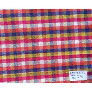 KVR 100% Polyester Plaid Cotton Imitate Velvet Fabric/imitate Cotton Fabric for <b>Garments</b> Fabrics for Clothing For Export - Product Image 2