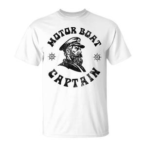 T-Shirt Vintage da Capitano di Motobarca, Abbigliamento in Stile Retrò per Amanti delle Motobarca - Product Image 1