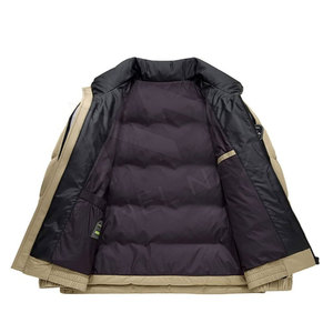 Veste bouffante à capuche à la mode personnalisée la plus populaire pour hommes - Product Image 5