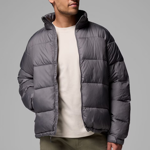 Chaqueta de Invierno para Hombre, Cortavientos, Transpirable, con Cremallera, Relleno de Algodón, Ultraligera - Product Image 1