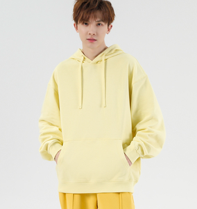 Sweat à capuche 100% coton de haute qualité pour hommes, surdimensionné vierge des fabricants de conception poids lourd personnalisé pour l'hiver - Product Image 4