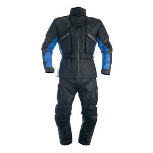 Ensemble de combinaison de moto Cordura à séchage rapide, respirant, anti-UV pour adultes, veste et pantalon coupe-vent, équipement de pluie personnalisé OEM - Product Image 6
