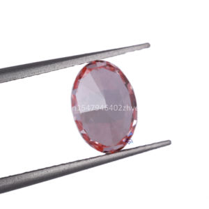 เพชรทรงรีตัดเพชรสีชมพูแบบโซลิแทร์สำหรับปลูกในแล็บแบบ1.80ราคาขายส่งพร้อมใบรับรอง VVS ชัดเจน IGI เครื่องประดับทรงหลวมแบบแฟนซี - Product Image 5