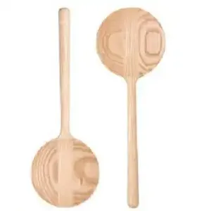 Juego de vajilla de madera de acacia ecológico de diseño moderno hecho a mano cuencos de acabado de impresión de pulido personalizados para regalos de negocios - Product Image 3