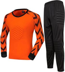 Conjunto de camiseta y pantalones de portero a demanda del cliente, camisetas de portero de fútbol de manga larga para niños y adultos, Kit de uniforme de portero, calidad duradera - Product Image 2