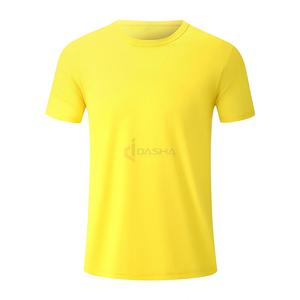 Prix d'usine T-shirts de vêtements de sport pour hommes 240Gsm Chemise d'entraînement à manches courtes Logo personnalisé Slim Fit Logo personnalisé 240Gsm Gym Wear - Product Image 3