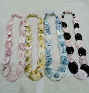 Nouveau tour de cou en résine acrylique perlée à la mode, collier audacieux pour accessoires pour femmes à la mode - Product Image 2