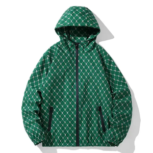 80% coton 20% polyester épaules tombantes style pull décolleté croisé ourlet et poignets côtelés vert poussière sweat à capuche surdimensionné - Product Image 5
