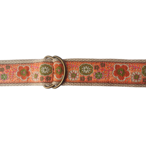 KVR 2025 Usine En Gros Solide Couleur Double D-Ring Boucle Jacquard Nylon Sangle Ceinture Avec Pointe En Métal - Product Image 6