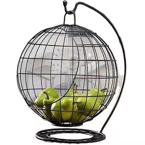 Cesta de frutas de Metal de alta calidad, cuenco decorativo Premium para el hogar, cocina, comedor, elegante, duradero, uso moderno - Product Image 4