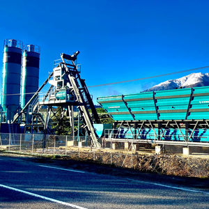 Máquina Mezcladora de Concreto Compacta Avanzada de 100 M3/h, Bomba Principal, Motor, PLC, Caja de Cambios, Rodamientos, Eficiente para Proyectos de Construcción - Product Image 1