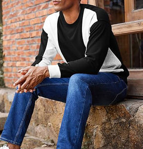 Sudadera Cuello Redondo Logotipo Personalizado Sudadera Alta Calidad Venta al por mayor Hombres Crew Sudaderas Para Hombres - Product Image 3