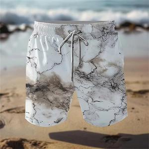 2025 été Offre Spéciale luxe mode hommes maille Shorts 3D imprimé Hip Hop basket-ball Style personnalisé 100% coton pour hommes et femmes - Product Image 6