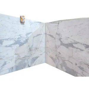 2023 Calacatta White Oro Polished Luxury Marble 2cm Thickness Slabs Made in Turkey CEM-SLB-34 Countertops Turkish Calacatta