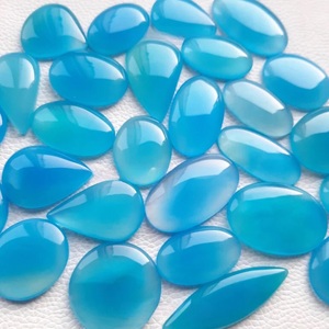 พลอยคาโมชินีสีน้ำเงินทรงหลวมหินอัญมณีหายากสำหรับขุด - Product Image 5