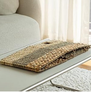 ตะกร้าผักตบชวาสำหรับจัดเก็บเสื้อผ้าแบบซักออกแบบได้เองทำด้วยมือจาก100% เวียดนาม - Product Image 4