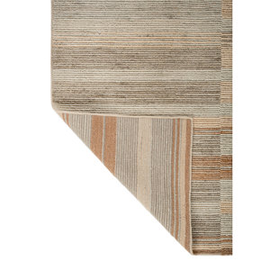 Alfombra Clásica de Lana a Rayas Tesoro, Grande, Verde, Tejida a Mano, Hwl-501, 10mm de Grosor, para Entrada, Pasillo, Rectangular, Uso Doméstico - Product Image 5