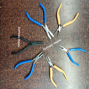 Wholesale High Quality <b>Set</b> 50 Stainless Steel Jewelry Making <b>Pliers</b> Customized Logo Packaging DIY Jewelry Makers Tools LUMINEX - Product Image 4