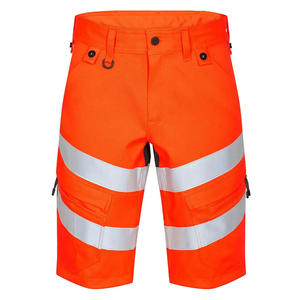 Short haute visibilité élégant et léger pour hommes, séchage rapide, nouveauté, vêtements de sécurité réfléchissants de haute qualité, vente en gros OEM - Product Image 4