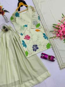 Vêtements féminins de haute qualité Sharara Salwar Kameez avec Dupatta assorti pour le mariage et la fête disponibles au meilleur prix - Product Image 6