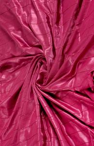 Tissu en crêpe à sequins chocolat, doux, 100% polyester, tissé, poids moyen, pour robes de mariée et vêtements, femmes et filles - Product Image 4