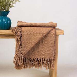 Top Quality Customized Design Soft Cotton Blanket Latest Design Sofa Throw <b>Home</b> <b>Textile</b> Sofa Decor - Product Image 5